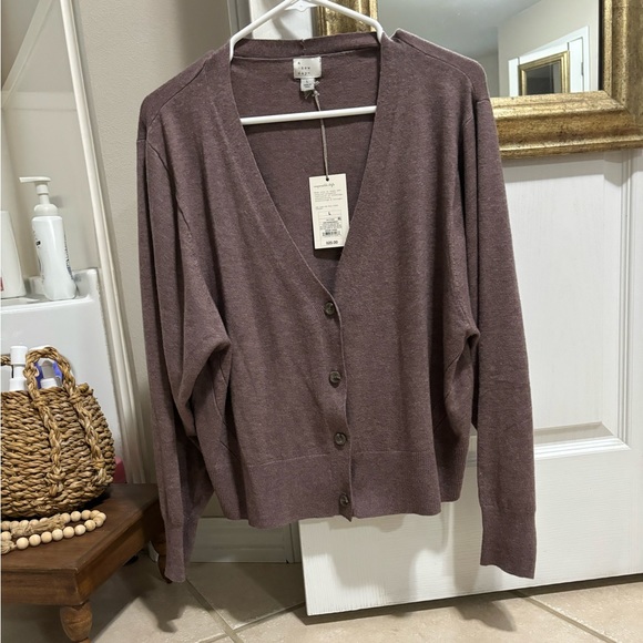 A New Day Button Front Cardigan - Picture 2 of 6